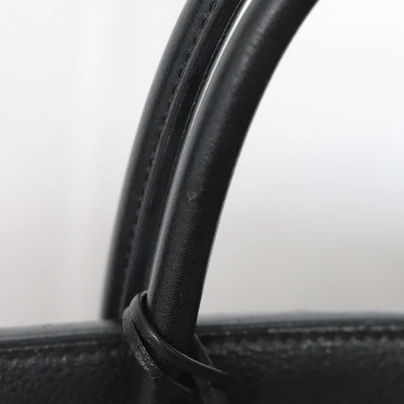 HERMES Birkin 35 Black Handbag Noir Togo‎ with Gold Hardware A Square Engraved - Picture 10 of 16